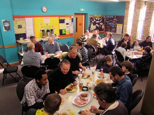 Click here to view the 'Men's Breakfast' album