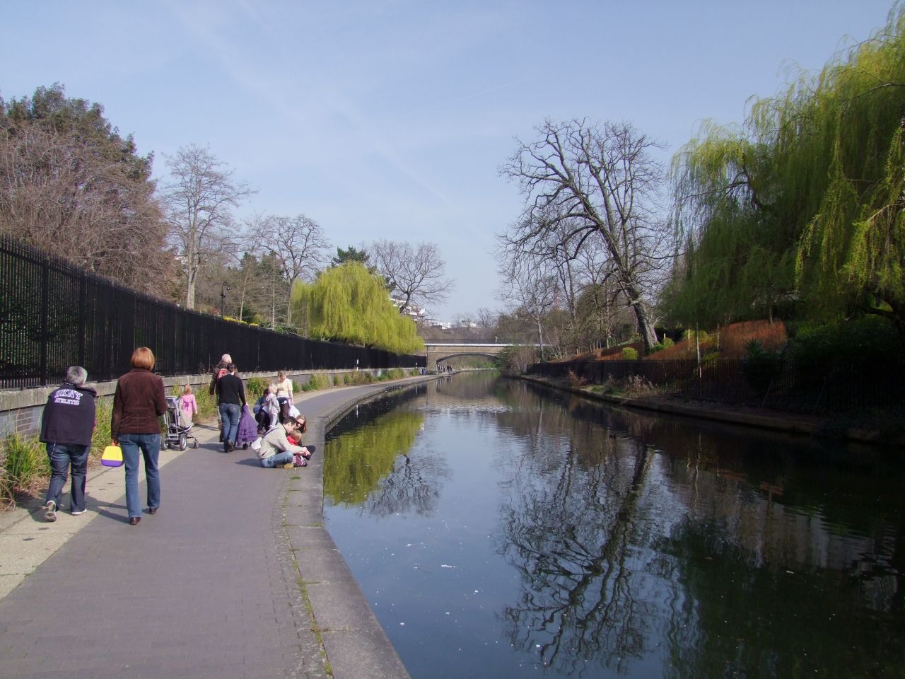 Canal with Charlbert Bridge